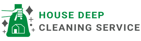 House Deep Cleaning Service Logo